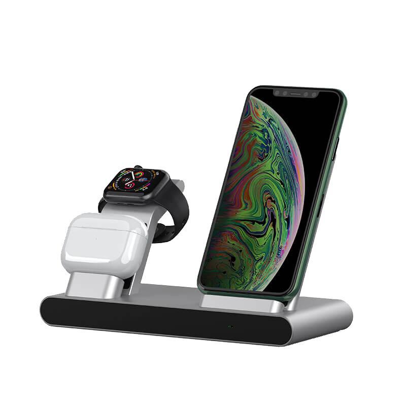 Беспроводная зарядка WIWU Power Air 3in1 Wireless Charger