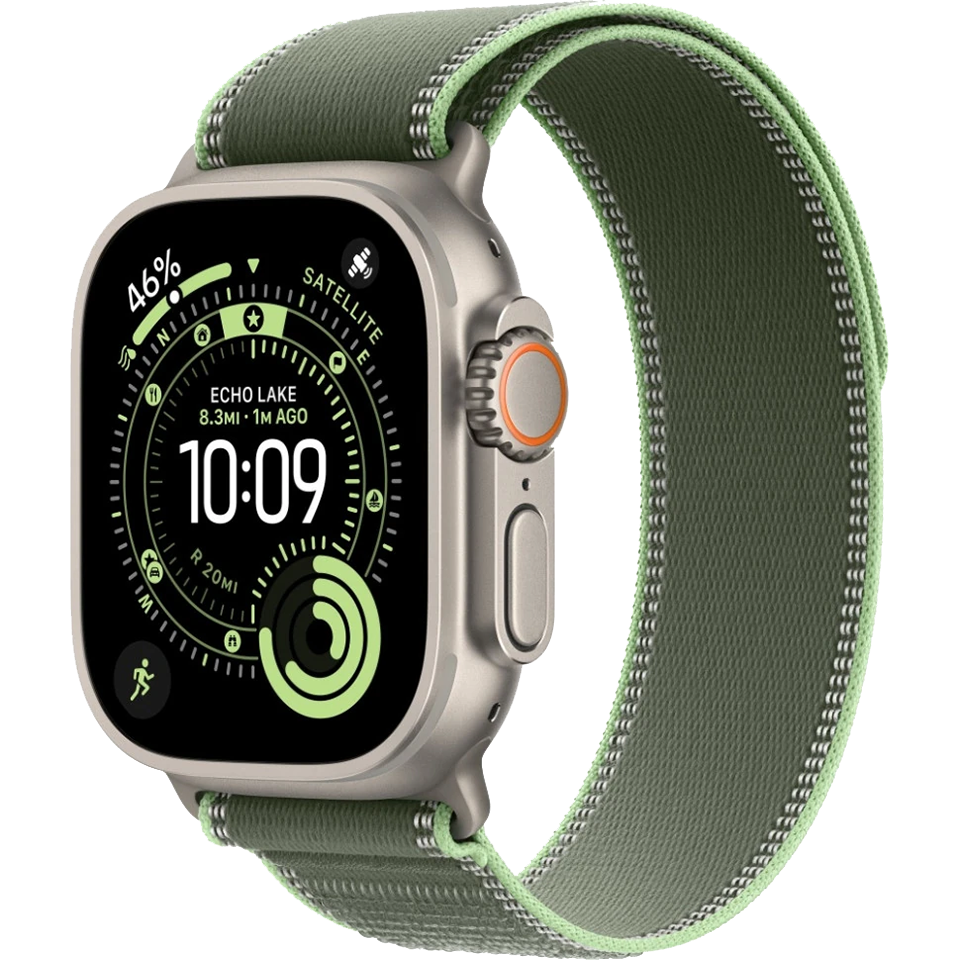 Apple Watch Ultra 3 Natural Trail Loop Green/Neon