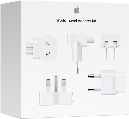 Комплект адаптеров Apple World Travel Adapter Kit