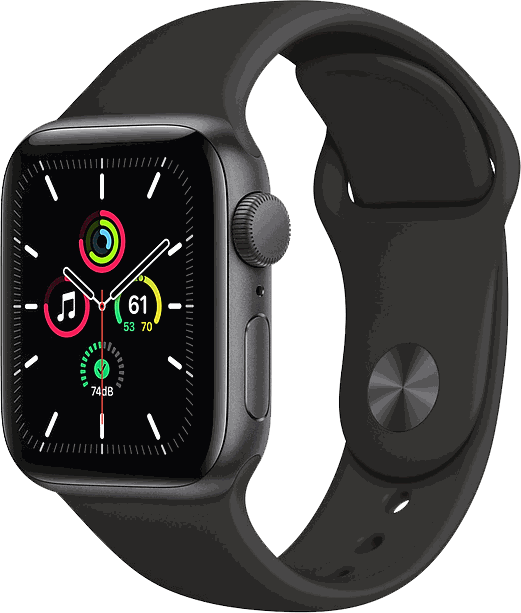 Apple Watch SE 40mm Space Gray Sport Band